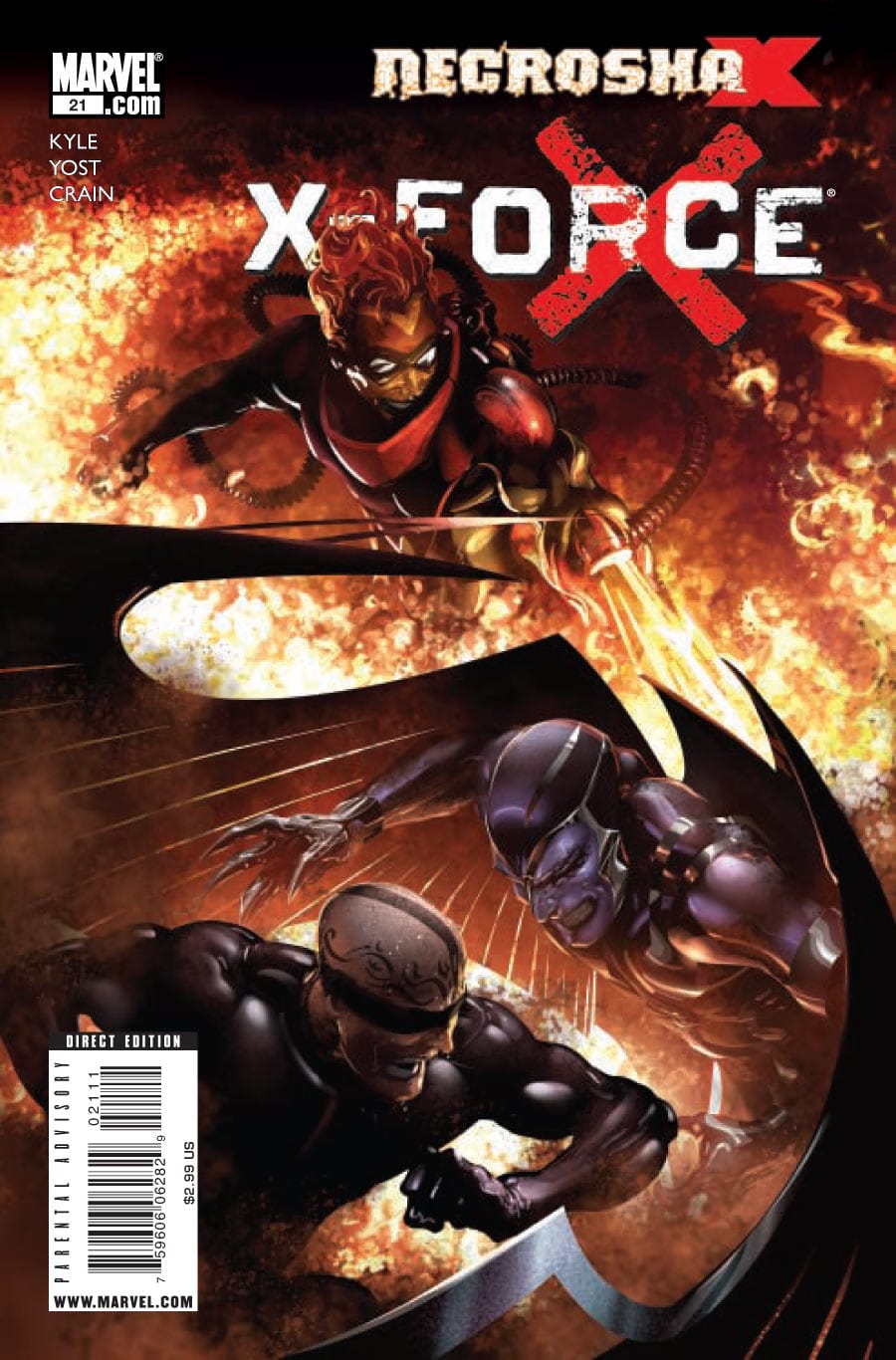 Marvel COMIC BOOK X-Force #21 (VF/NM)