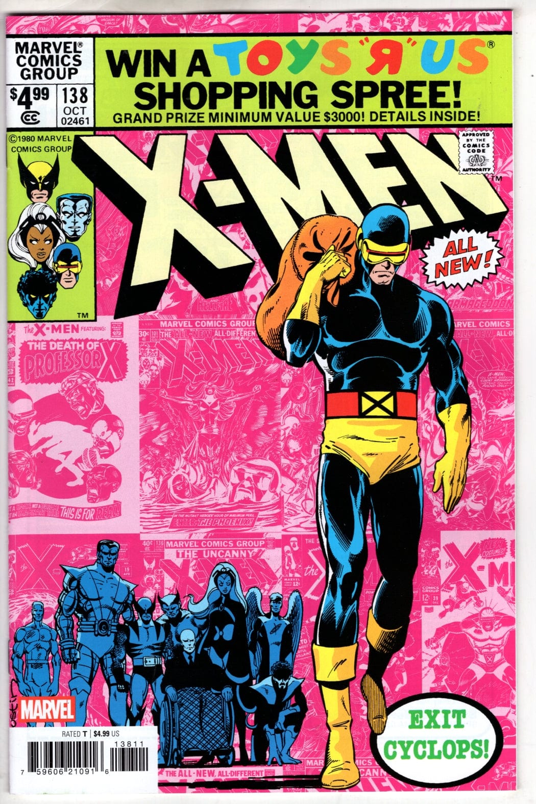 Marvel COMIC BOOK X-MEN #138 FACSIMILE EDITION