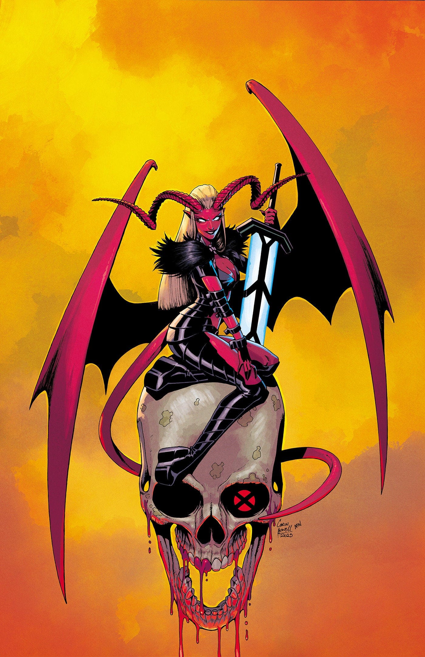 Marvel COMIC BOOK X-MEN #18 CORIN HOWELL MAGIK VIRGIN VARIANT