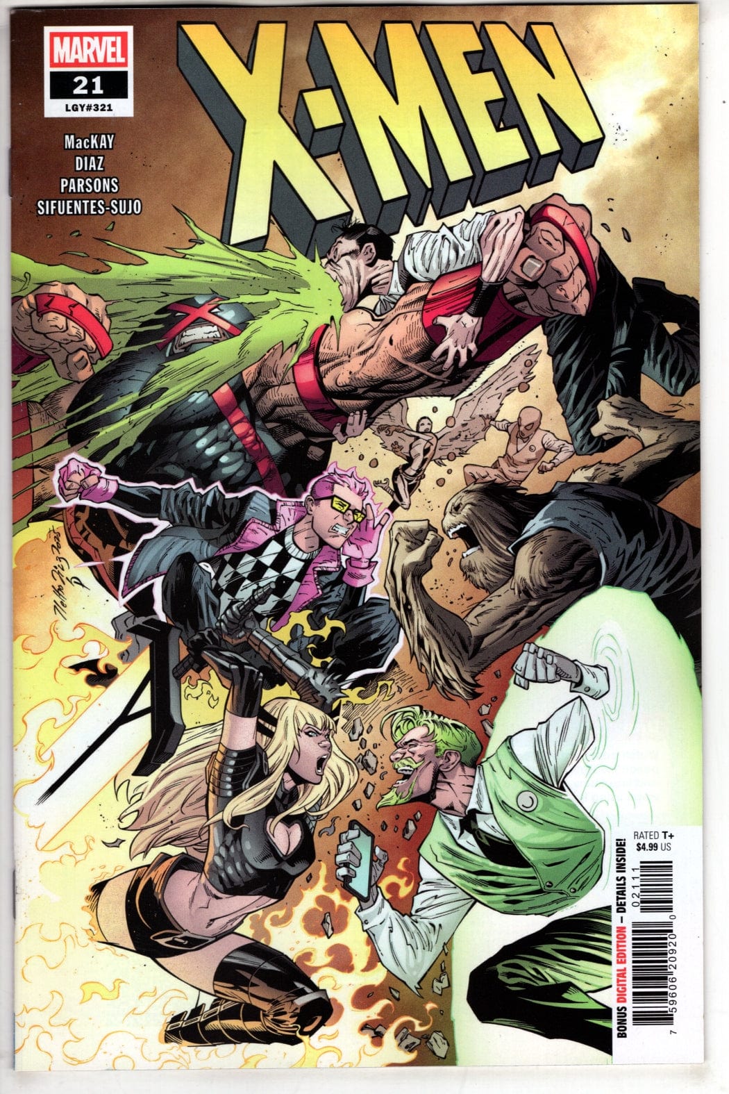 Marvel COMIC BOOK X-MEN #21