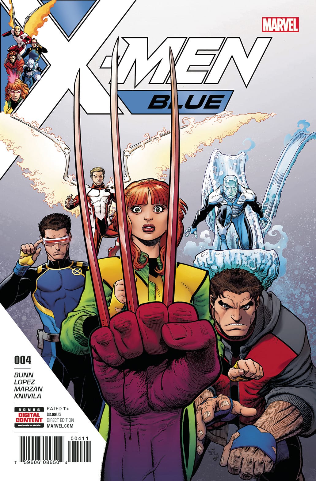 Marvel COMIC BOOK X-Men: Blue #4 (VF/NM)