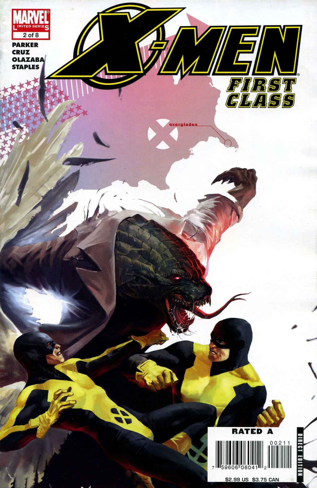 Marvel COMIC BOOK X-Men: First Class #2 (VF/NM)