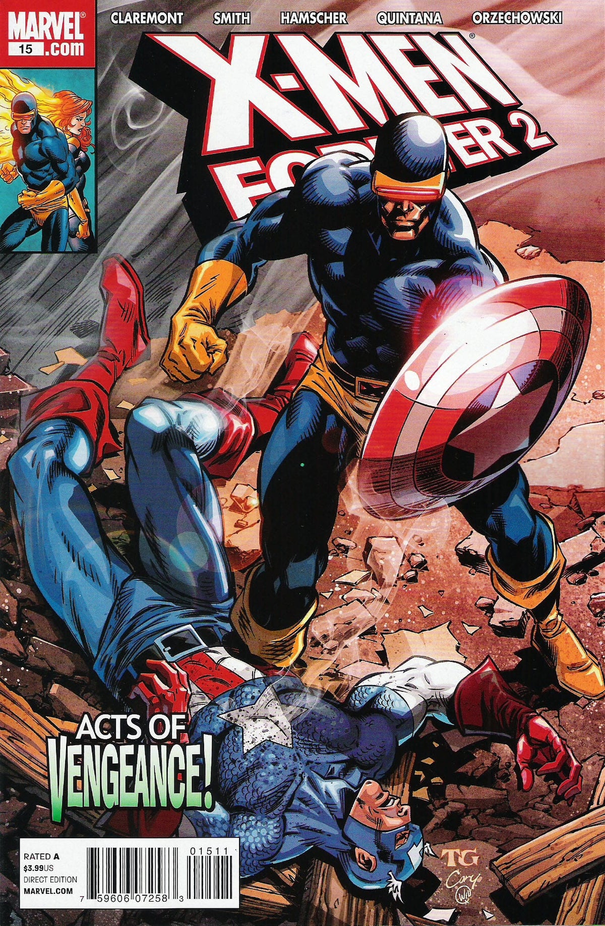 Marvel COMIC BOOK X-Men Forever 2 #15 - CVR A (VF/NM)