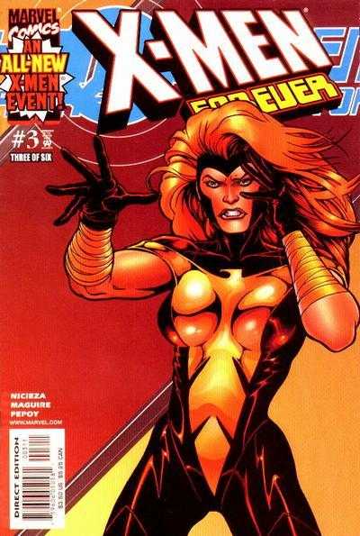 Marvel COMIC BOOK X-Men Forever #3 (VF/NM)