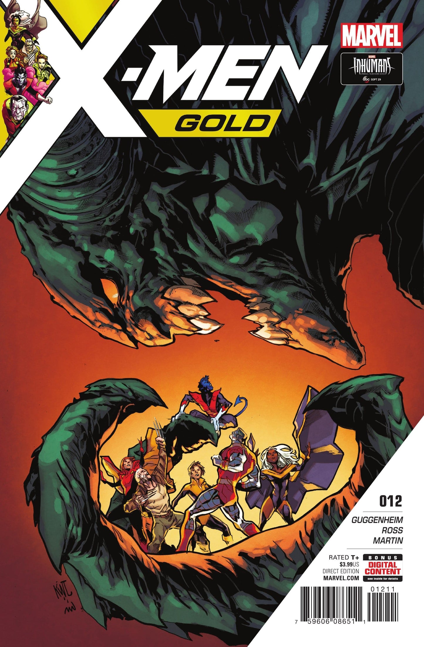 Marvel COMIC BOOK X-Men: Gold #12 (VF/NM)