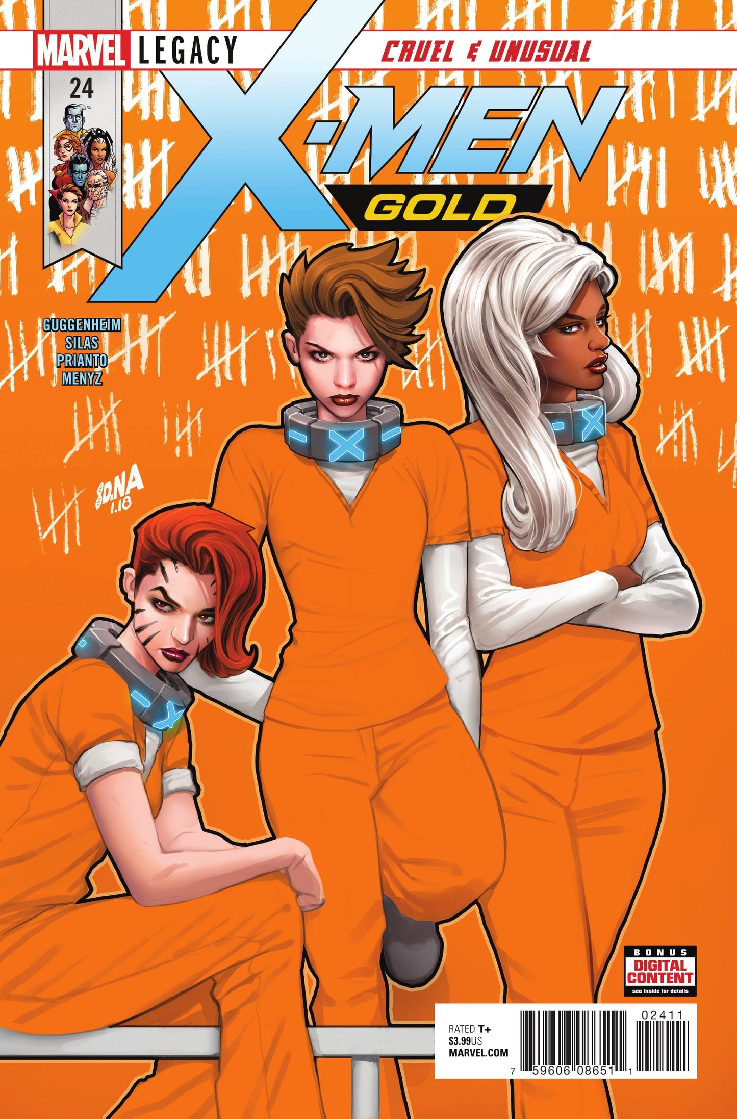 Marvel COMIC BOOK X-Men: Gold #24 (VF/NM)