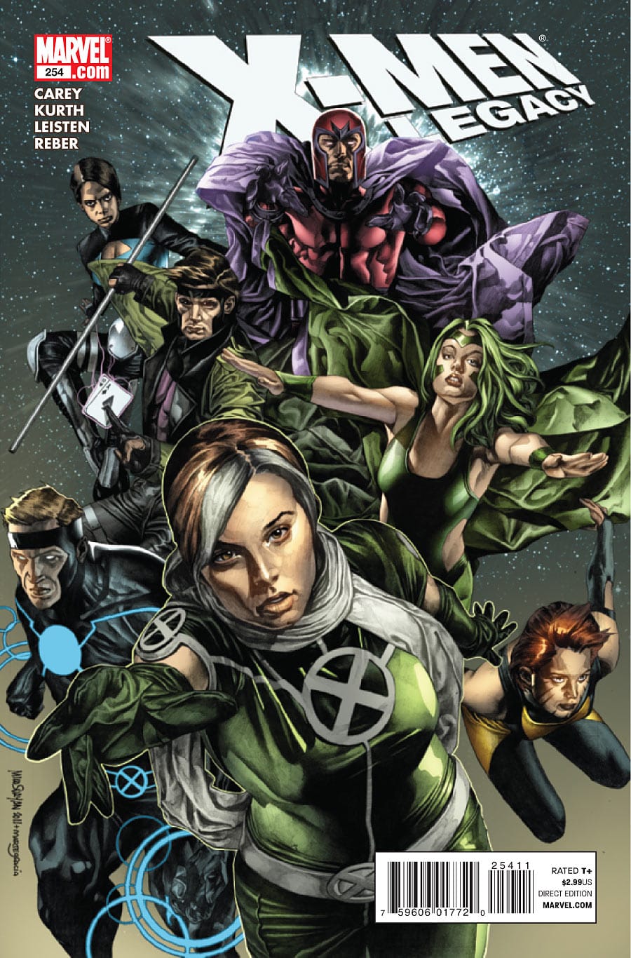Marvel COMIC BOOK X-Men: Legacy #254 (VF/NM)