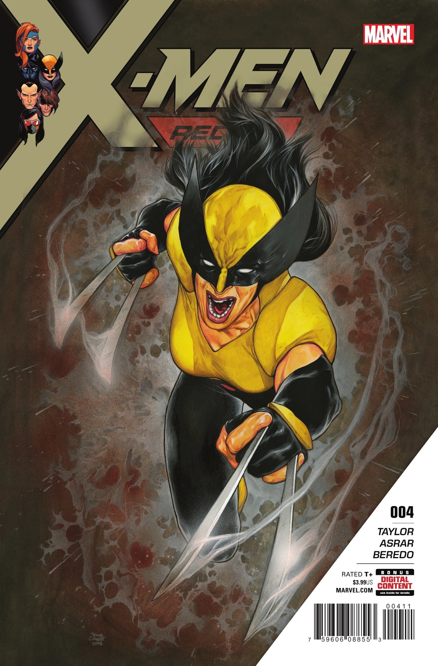 Marvel COMIC BOOK X-Men: Red #4 (VF/NM)