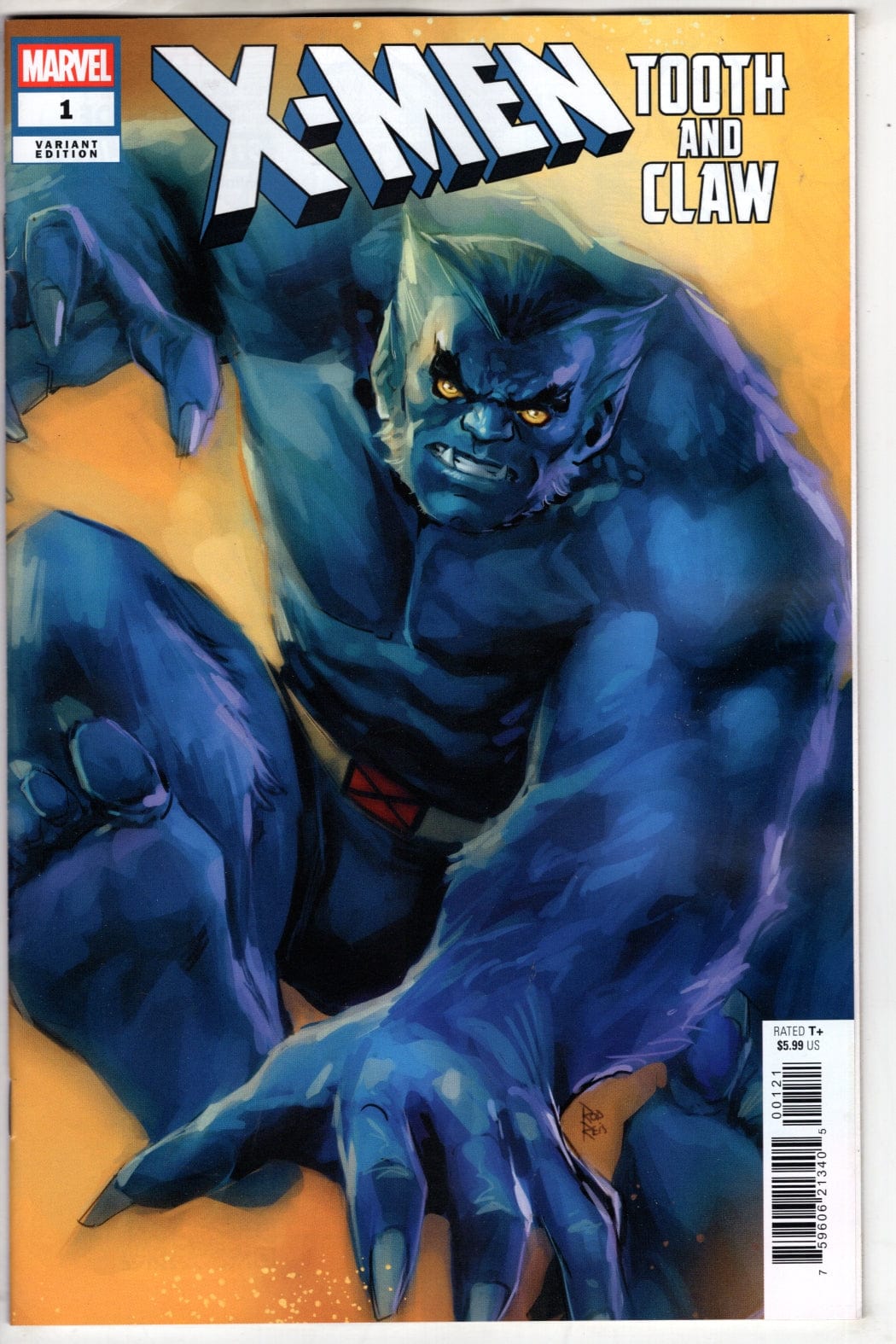 Marvel COMIC BOOK X-MEN: TOOTH AND CLAW #1 ROD REIS VARIANT