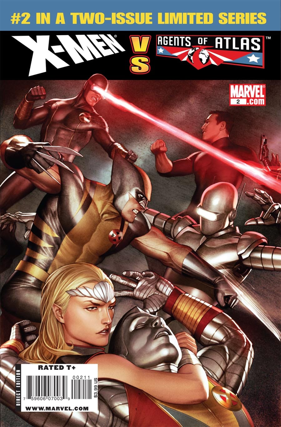 Marvel COMIC BOOK X-Men vs. Agents of Atlas #2 (VF/NM)