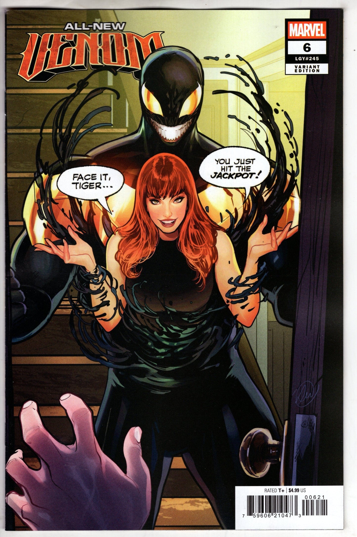 Marvel COMIC BOOKS ALL-NEW VENOM #6 LUCAS WERNECK SPOILER VARIANT