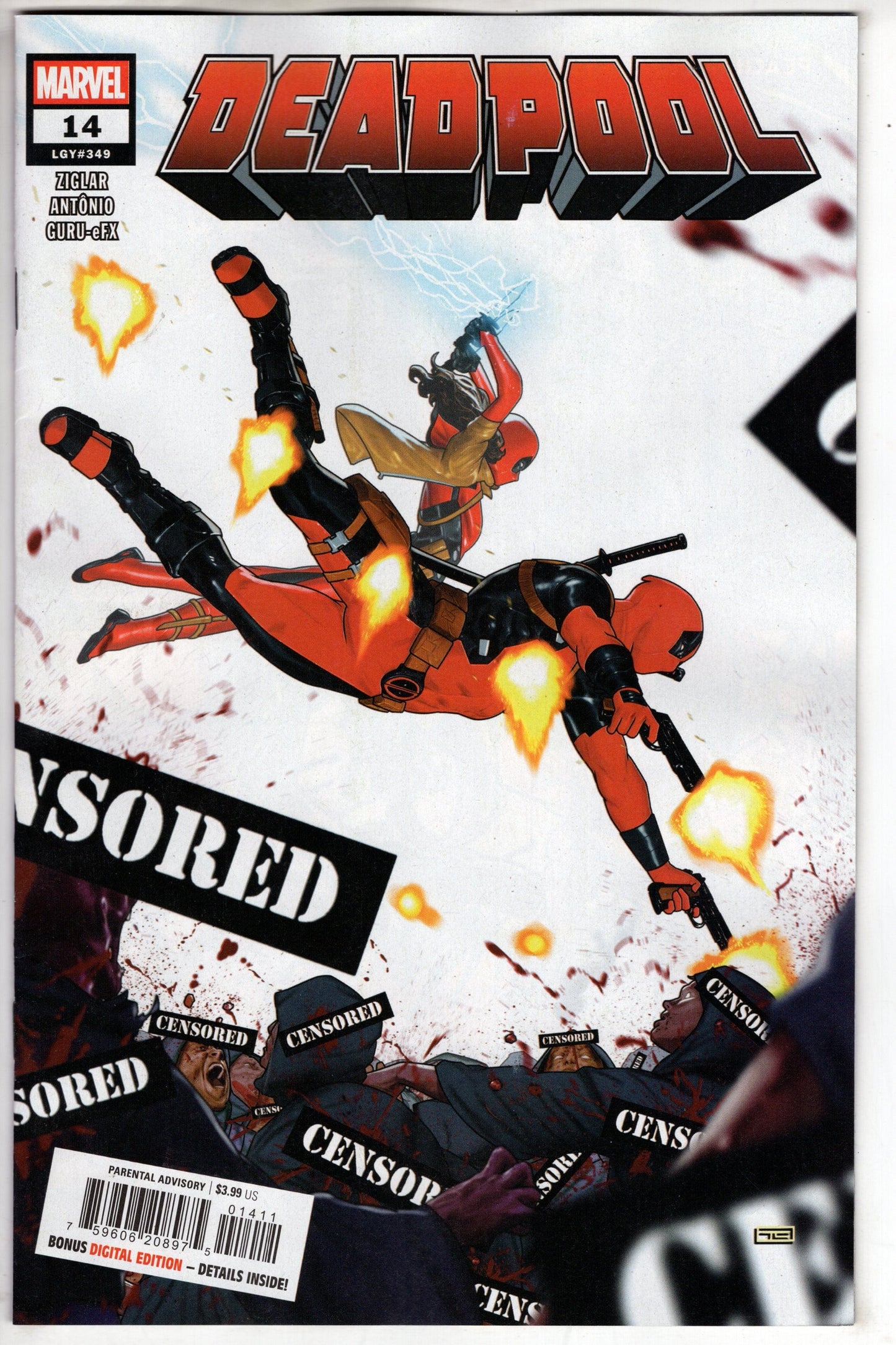 Marvel COMIC BOOKS DEADPOOL #14