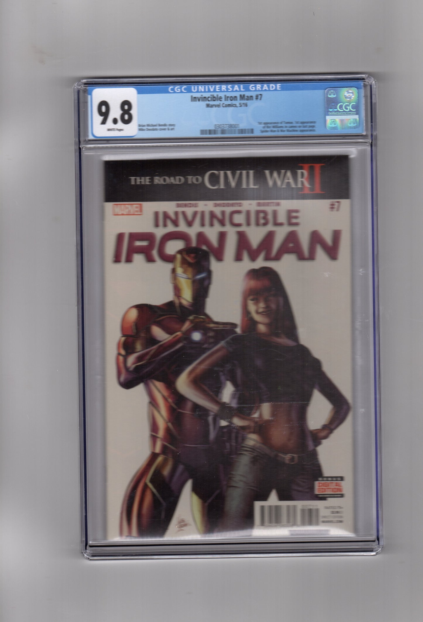 Marvel Comics CGC Comic INVINCIBLE IRON MAN #7 CGC 9.8