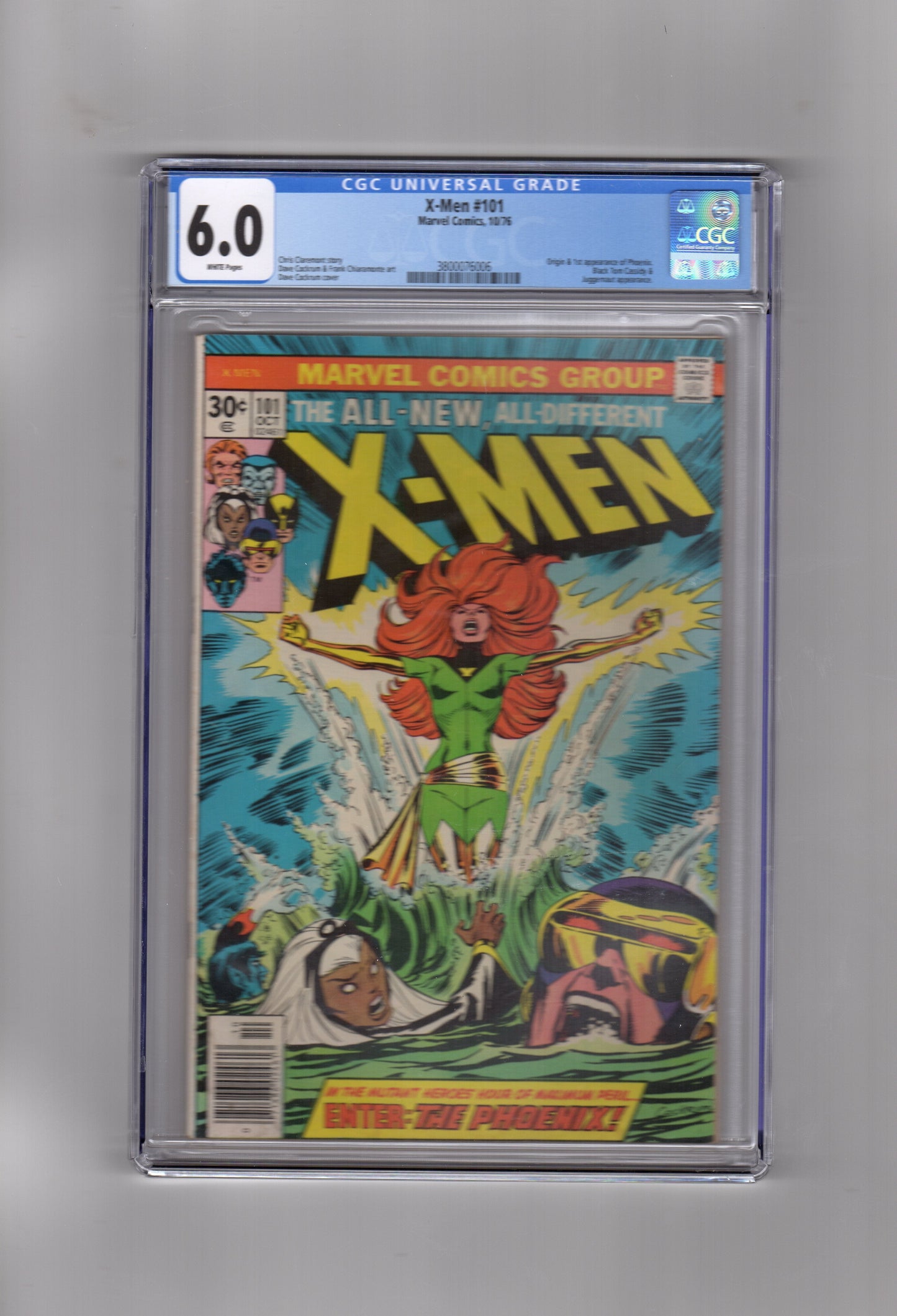 Marvel Comics CGC Comic X-MEN # 101 CGC 6.0