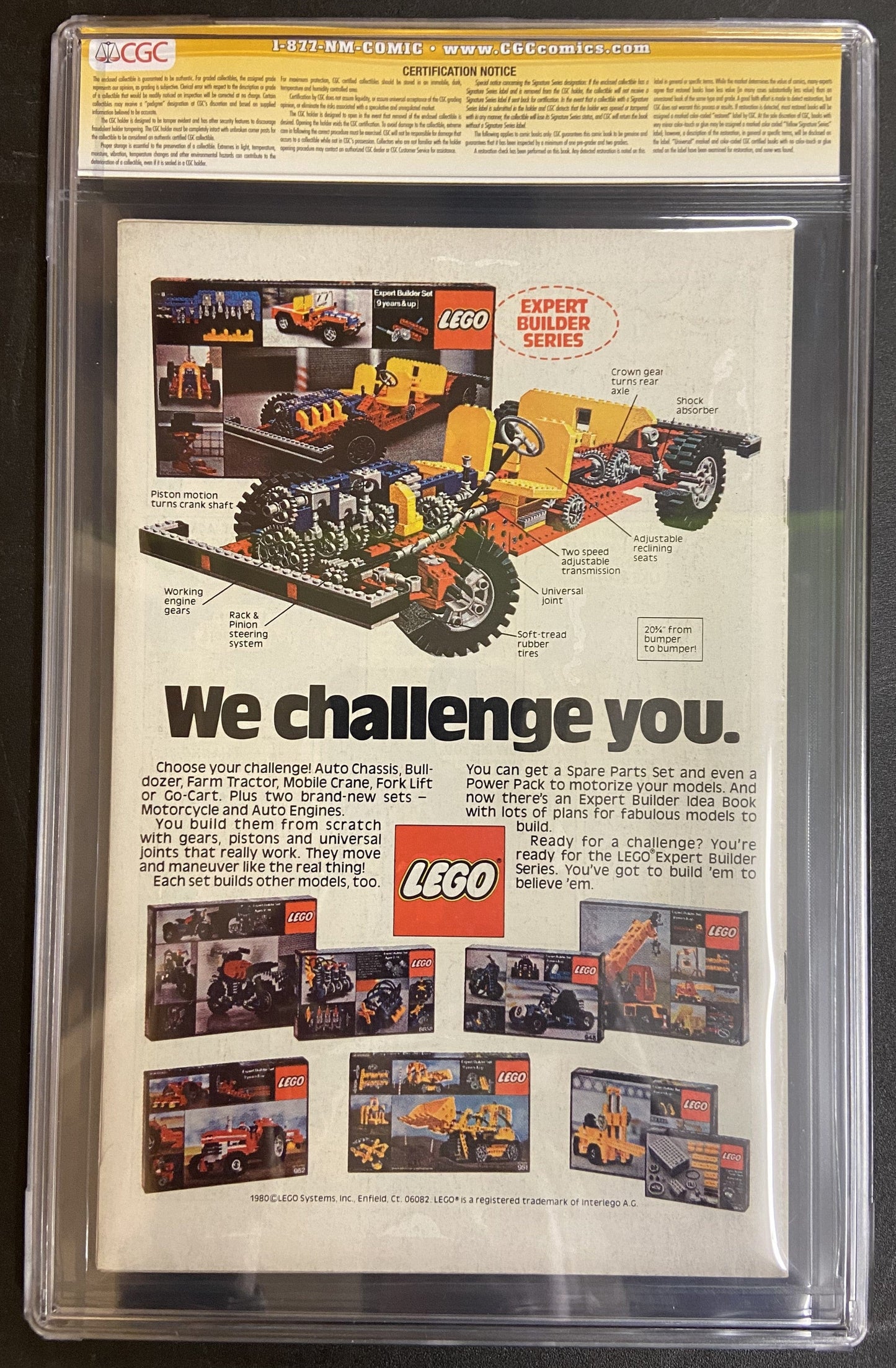 MARVEL COMICS CGC Star Wars #42 CGC 8.0 Signed by Stan Lee