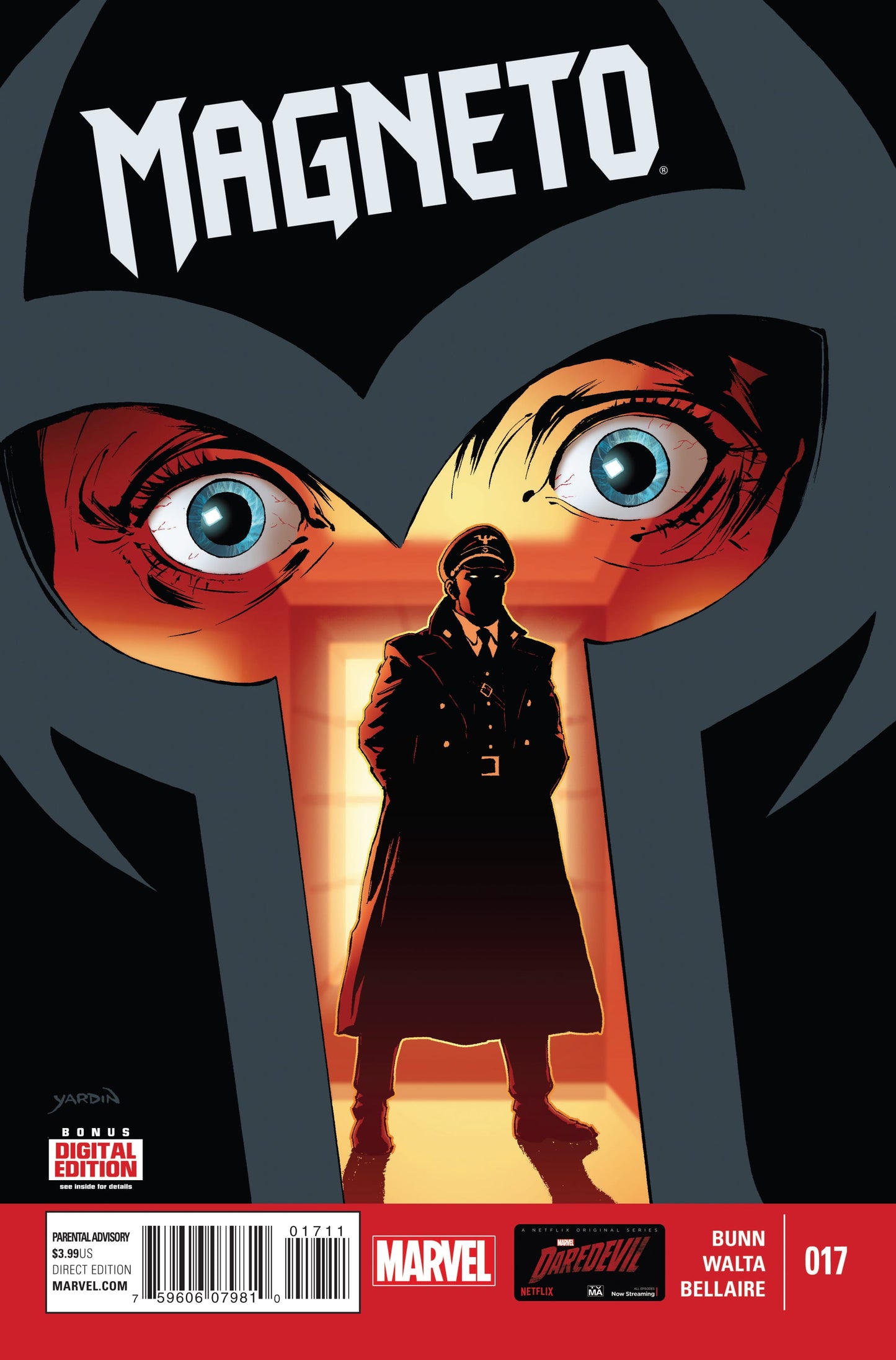 MARVEL COMICS COMIC BOOK MAGNETO #17 (VF)