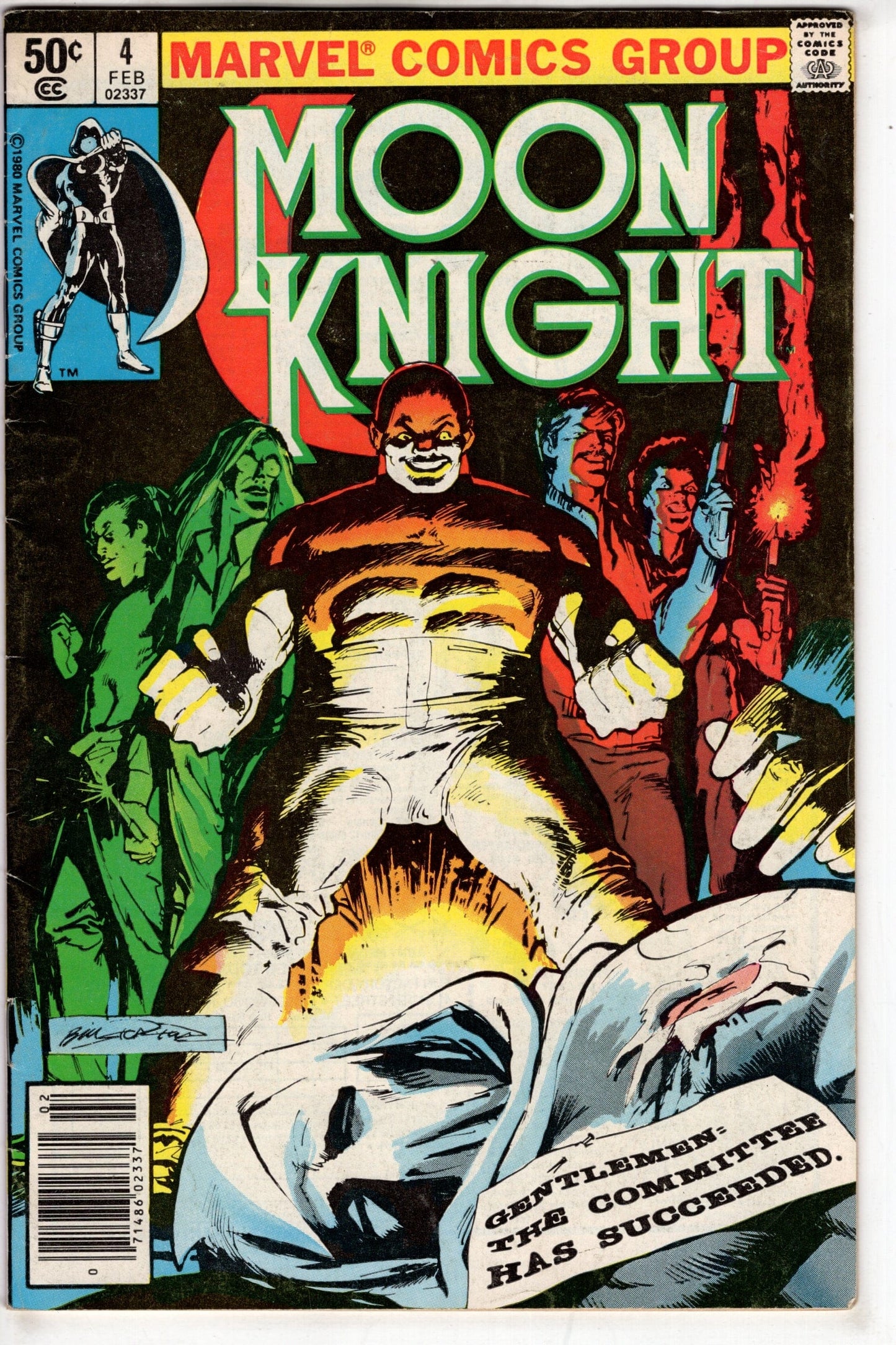 MARVEL COMICS COMIC BOOK Moon Knight (1980 series) #4