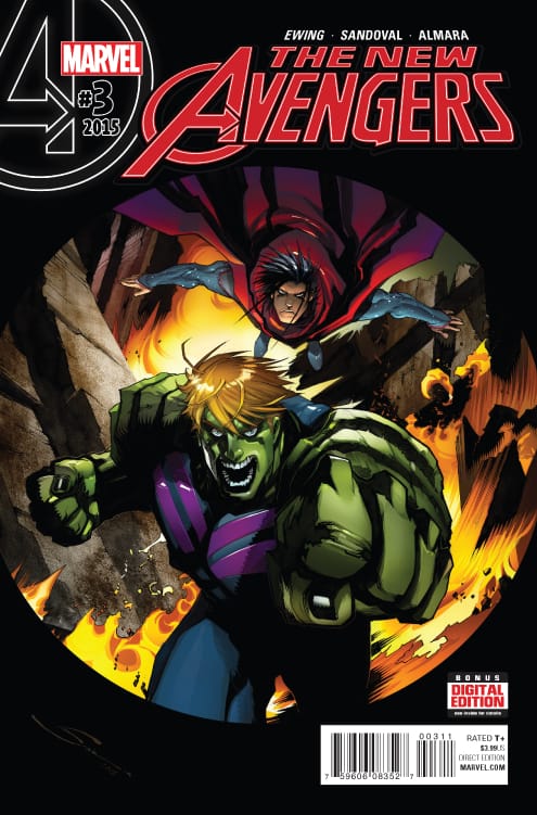 MARVEL COMICS COMIC BOOK NEW AVENGERS #3 (VF)