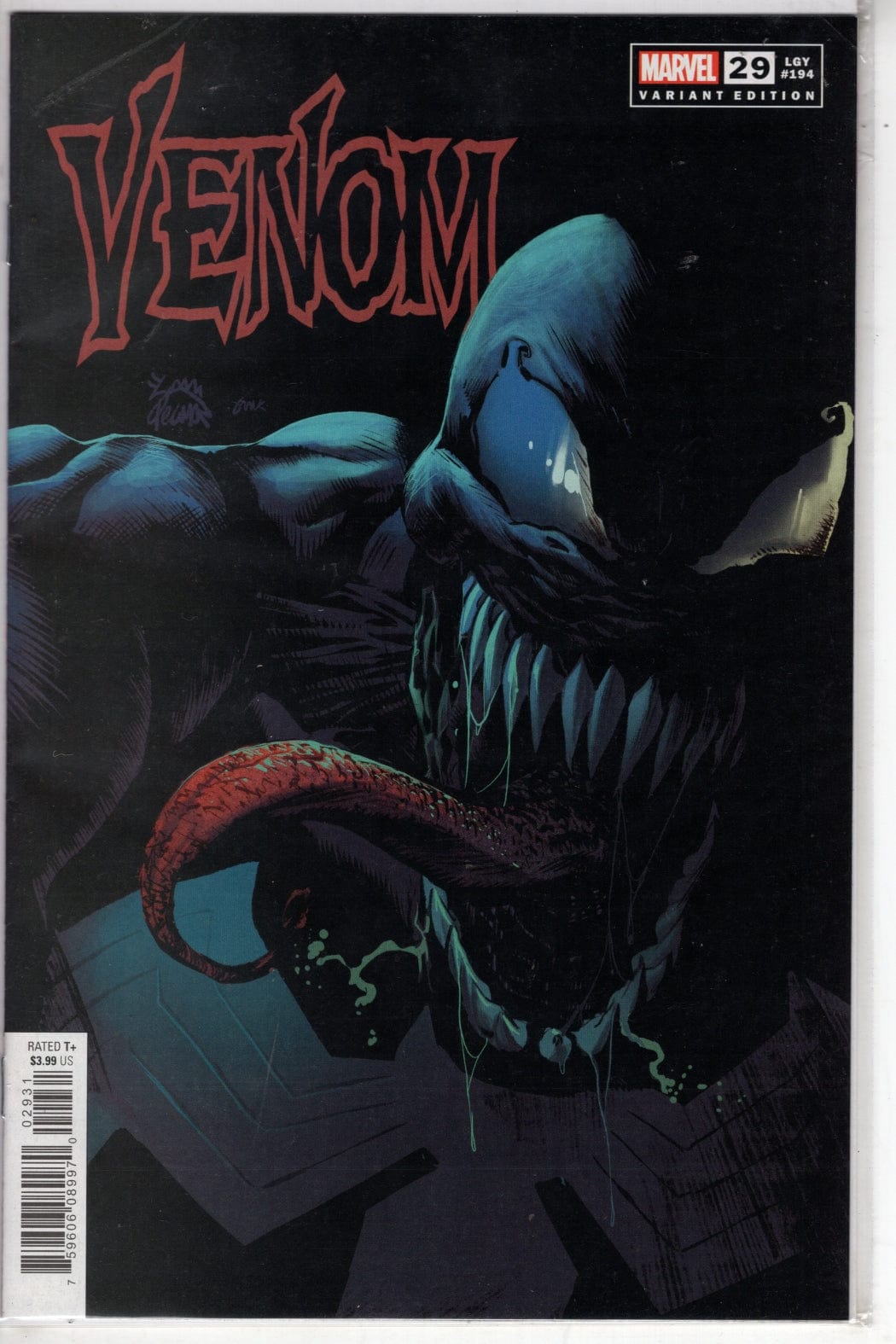 MARVEL COMICS COMIC BOOK VENOM #29 STEGMAN VAR