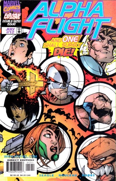 Marvel Comics Comics Alpha Flight #12