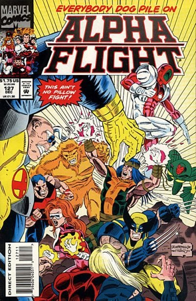 Marvel Comics Comics Alpha Flight #127