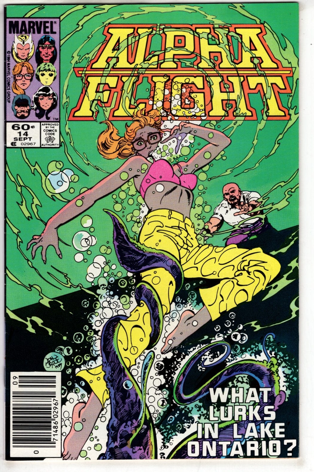 Marvel Comics Comics Alpha Flight #14