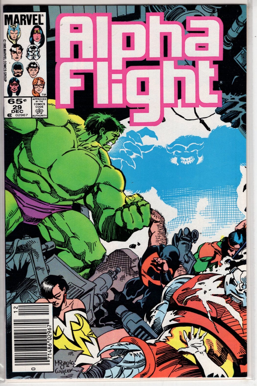 Marvel Comics Comics Alpha Flight #29