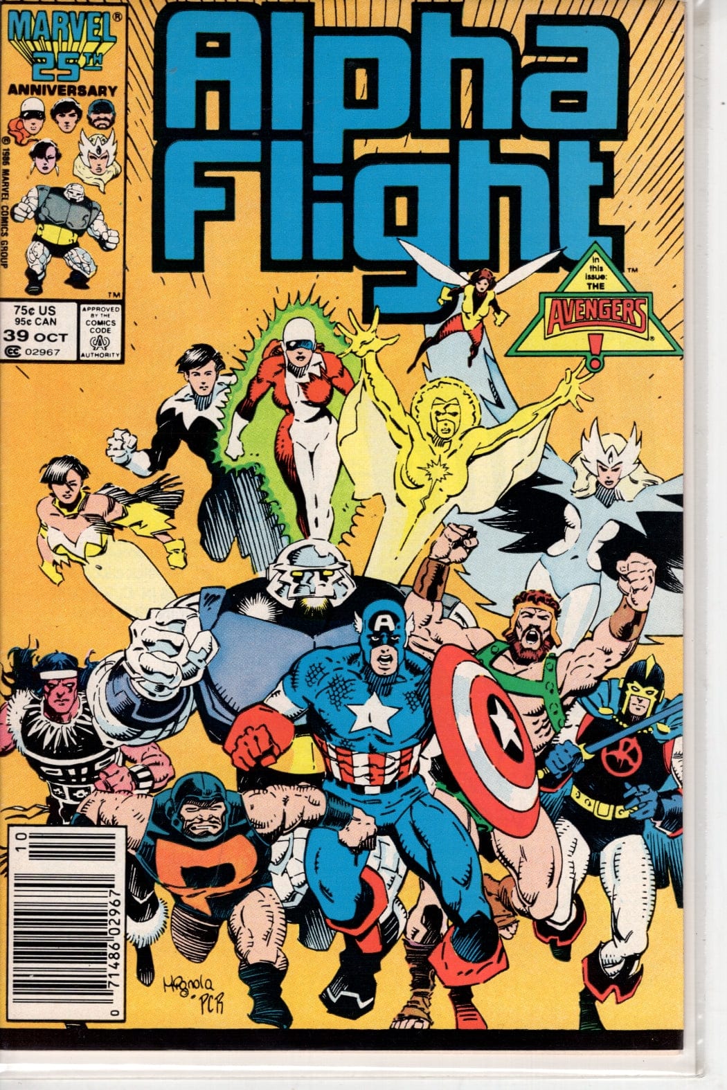 Marvel Comics Comics Alpha Flight #39