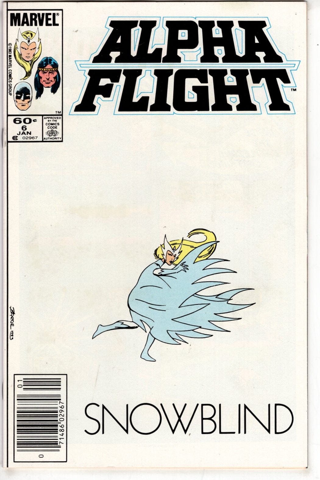 Marvel Comics Comics Alpha Flight #6