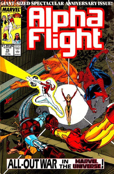 Marvel Comics Comics Alpha Flight #75
