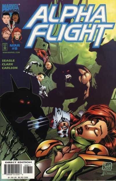 Marvel Comics Comics Alpha Flight #8