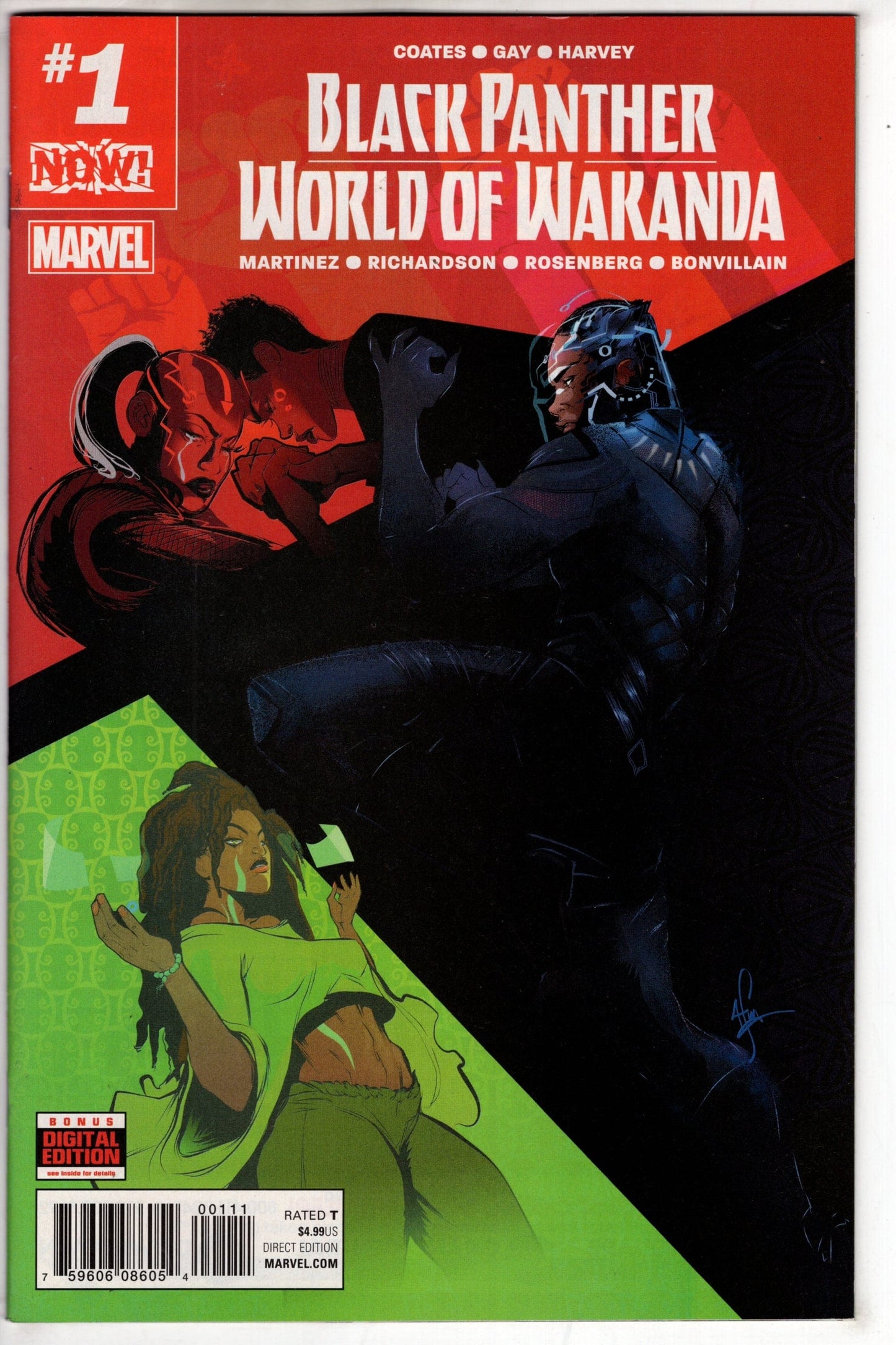 MARVEL COMICS Comics BLACK PANTHER WORLD OF WAKANDA #1 NOW