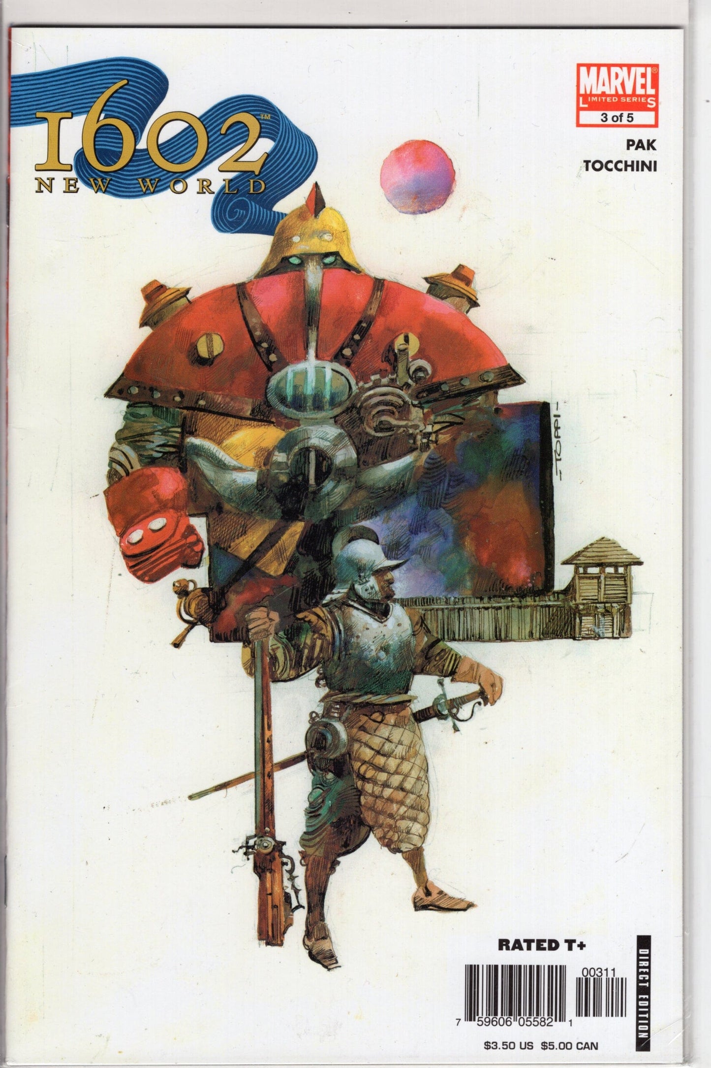 MARVEL COMICS Comics MARVEL 1602 NEW WORLD #3 (OF 5)
