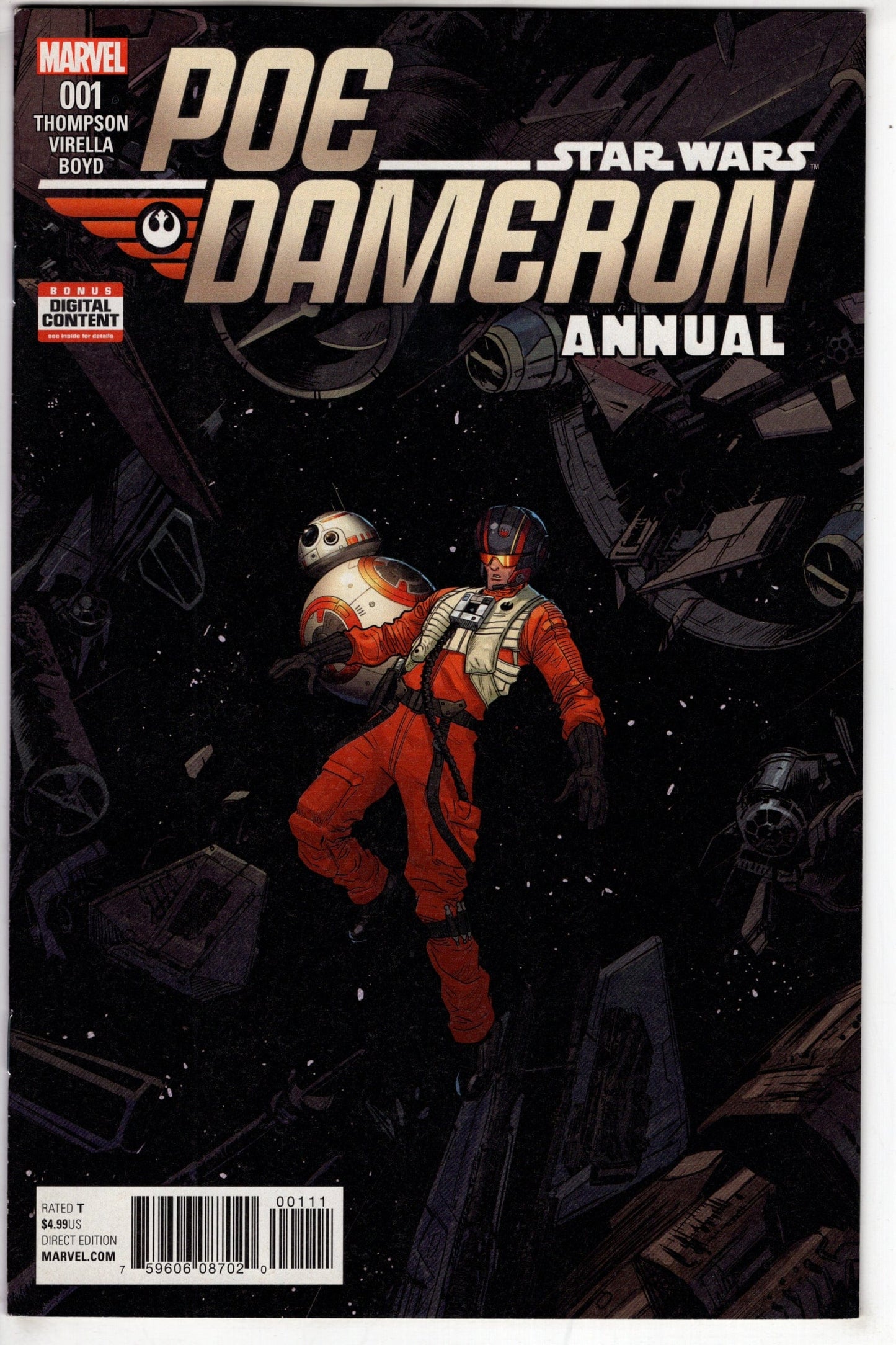 MARVEL COMICS Comics STAR WARS POE DAMERON ANNUAL #1
