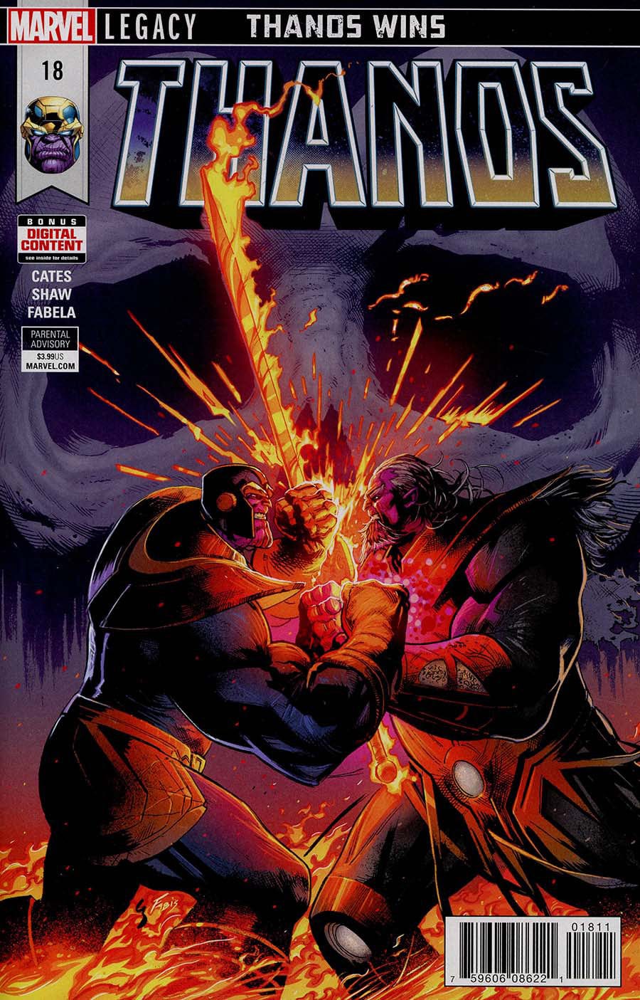 Marvel Comics Comics Thanos #18