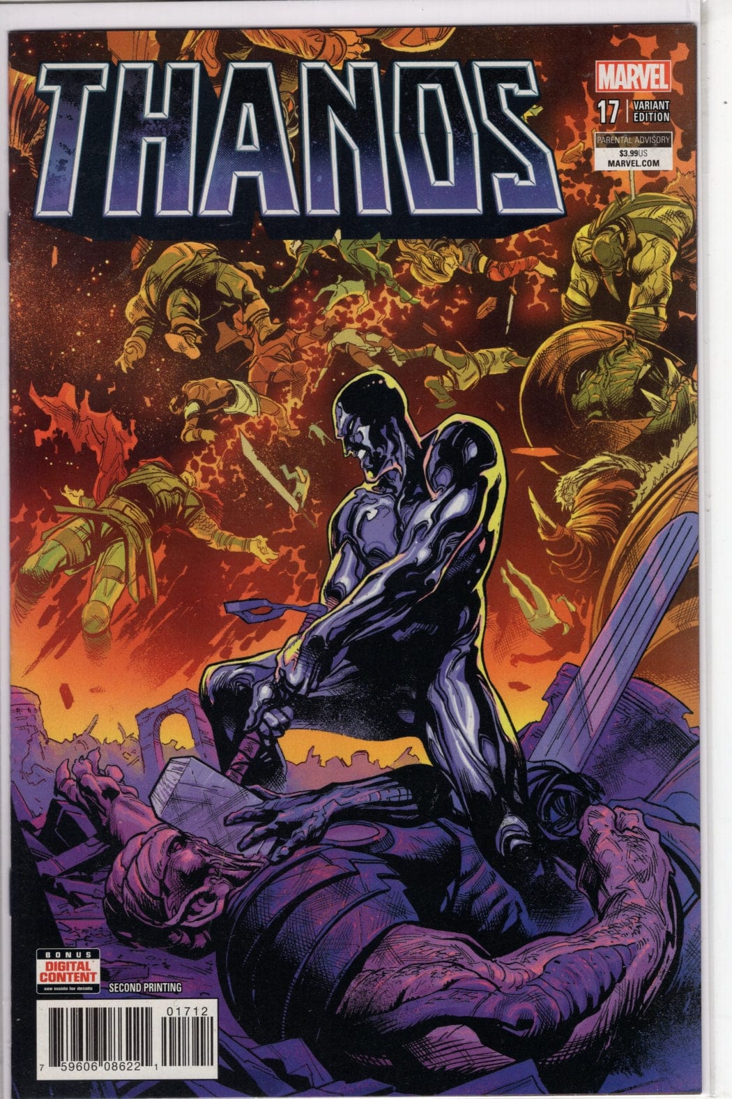 Marvel Comics Comics Thanos (2017 Marvel) #17C