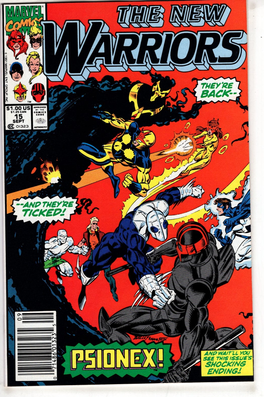 Marvel Comics Comics The New Warriors #15