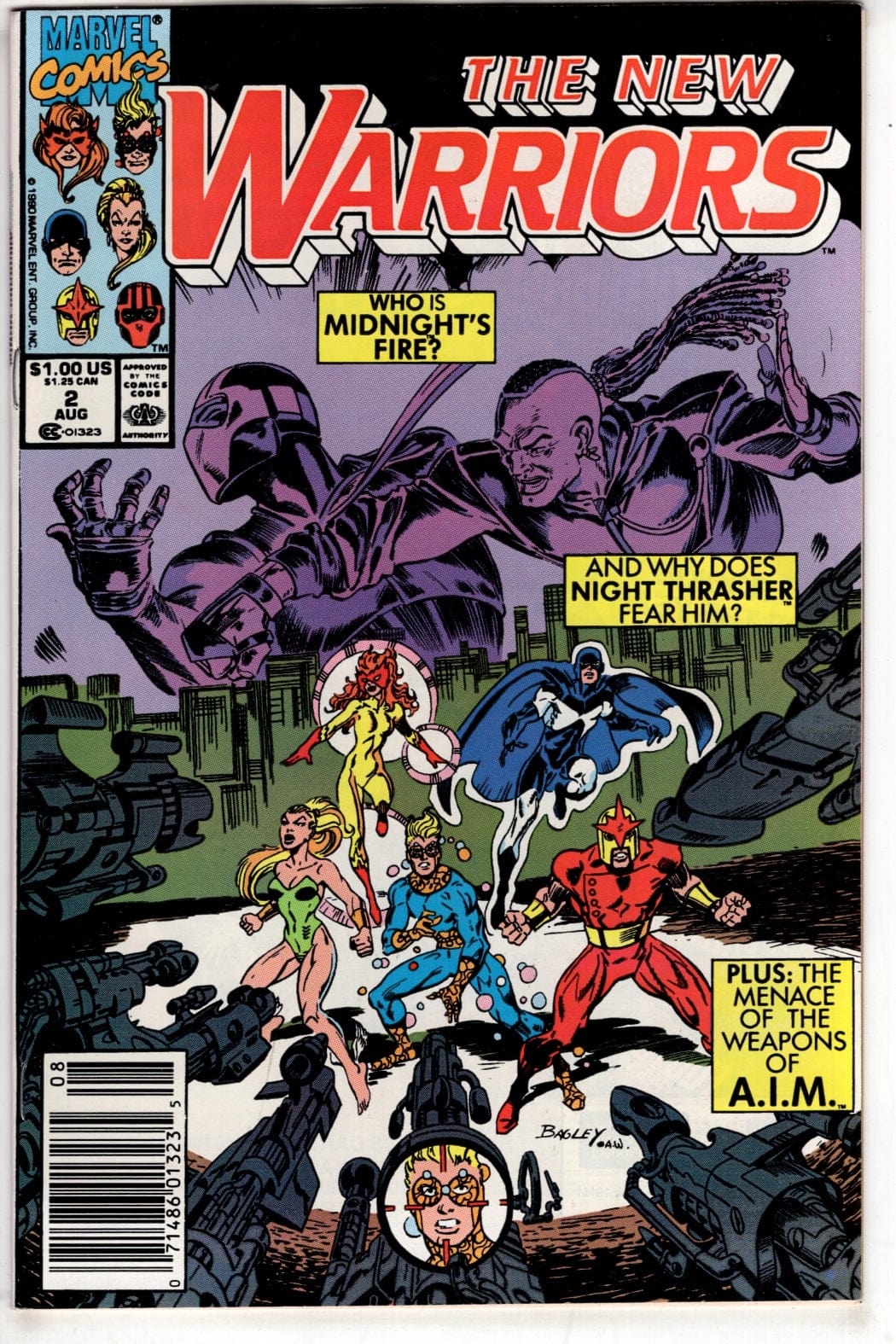 Marvel Comics Comics The New Warriors #2