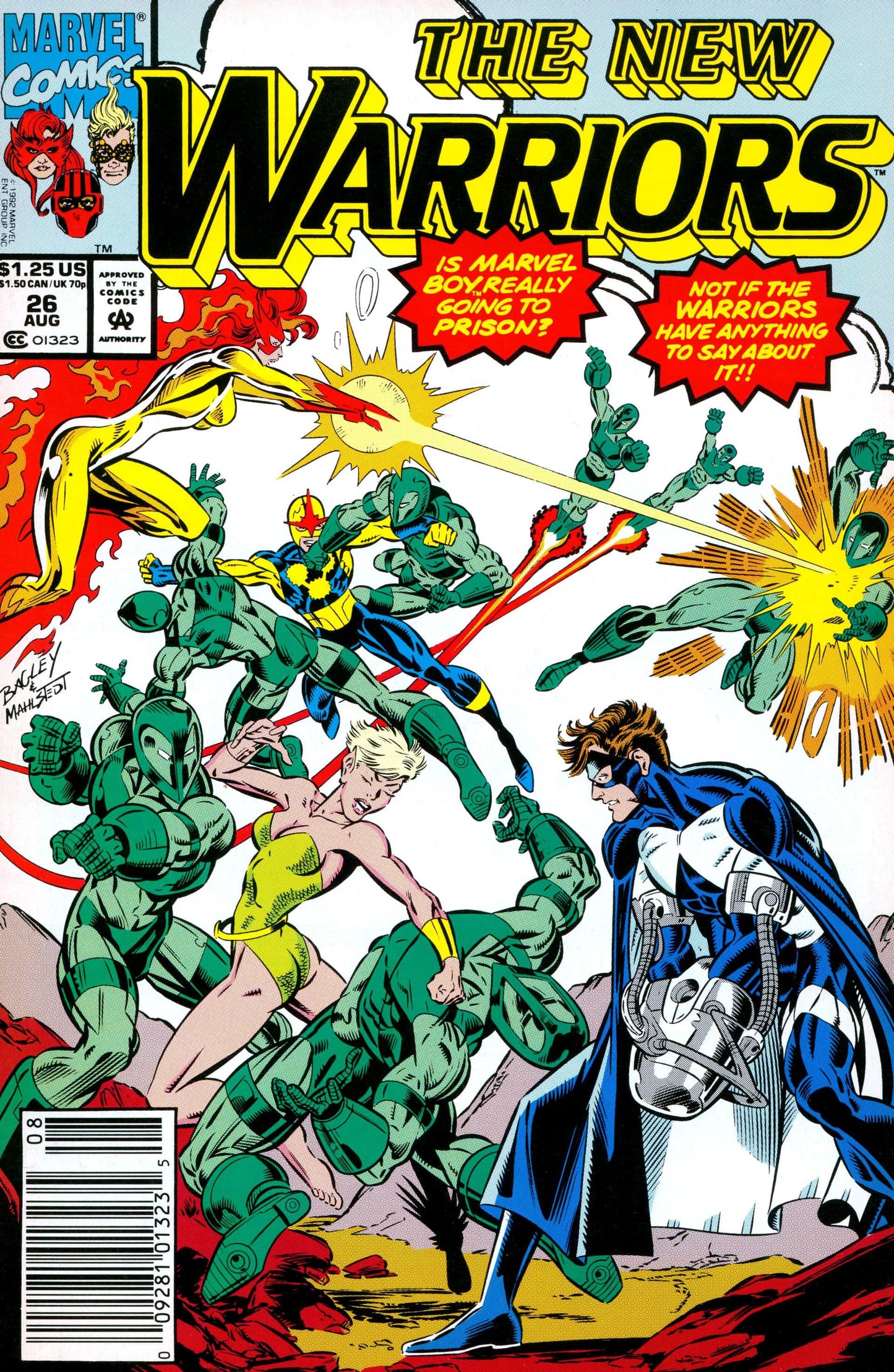 Marvel Comics Comics The New Warriors #26