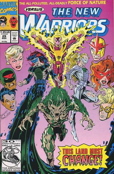 Marvel Comics Comics The New Warriors #29