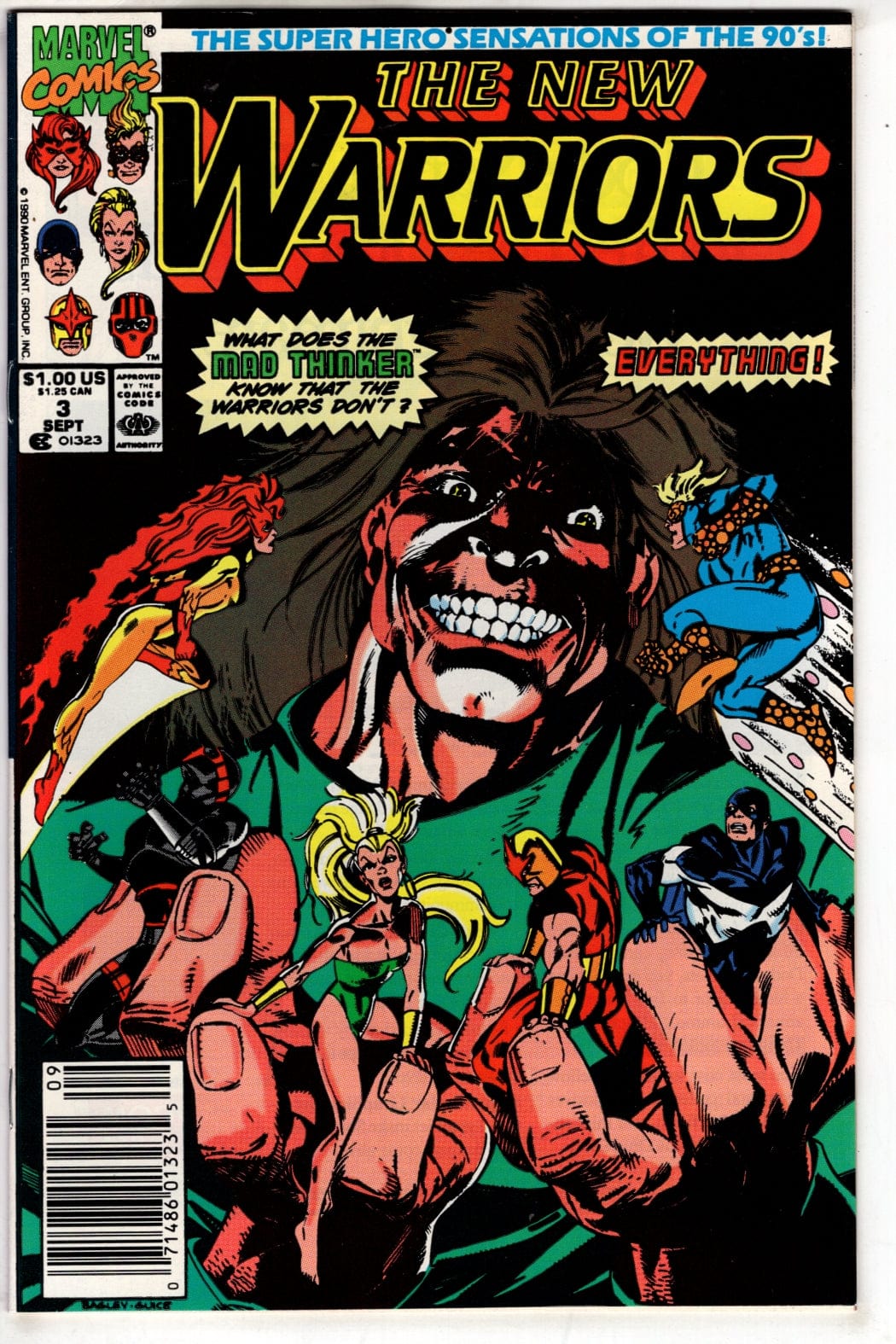 Marvel Comics Comics The New Warriors #3