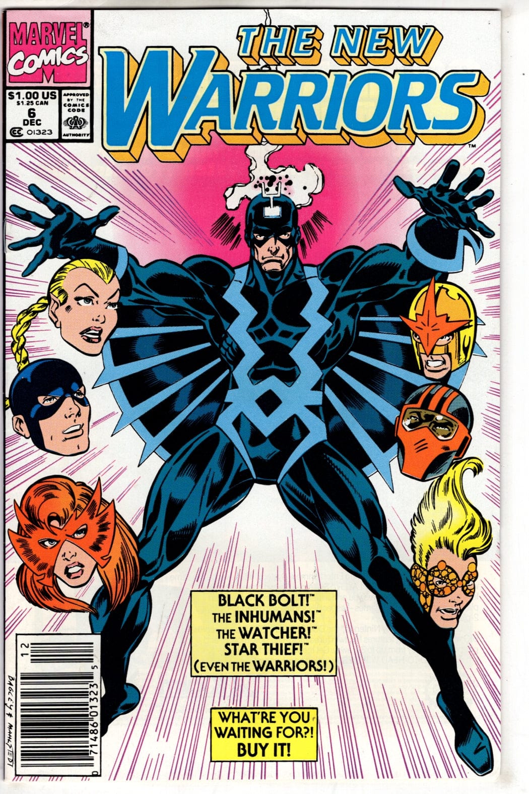 Marvel Comics Comics The New Warriors #6