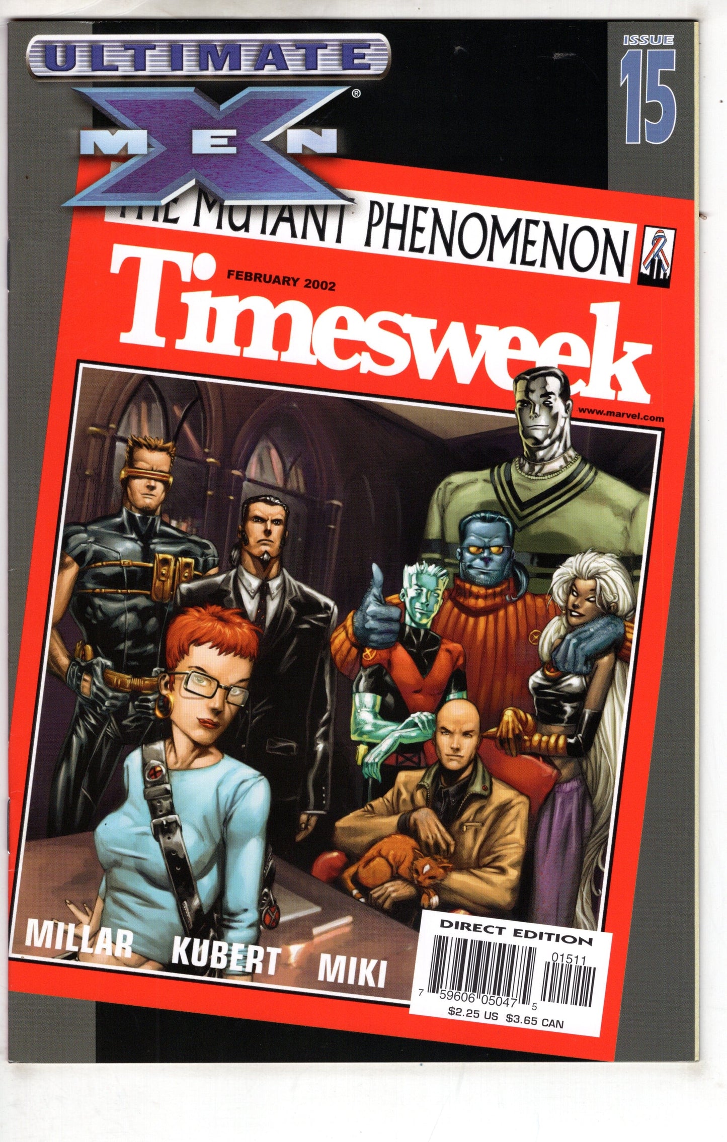 MARVEL COMICS Comics Ultimate X-Men #15