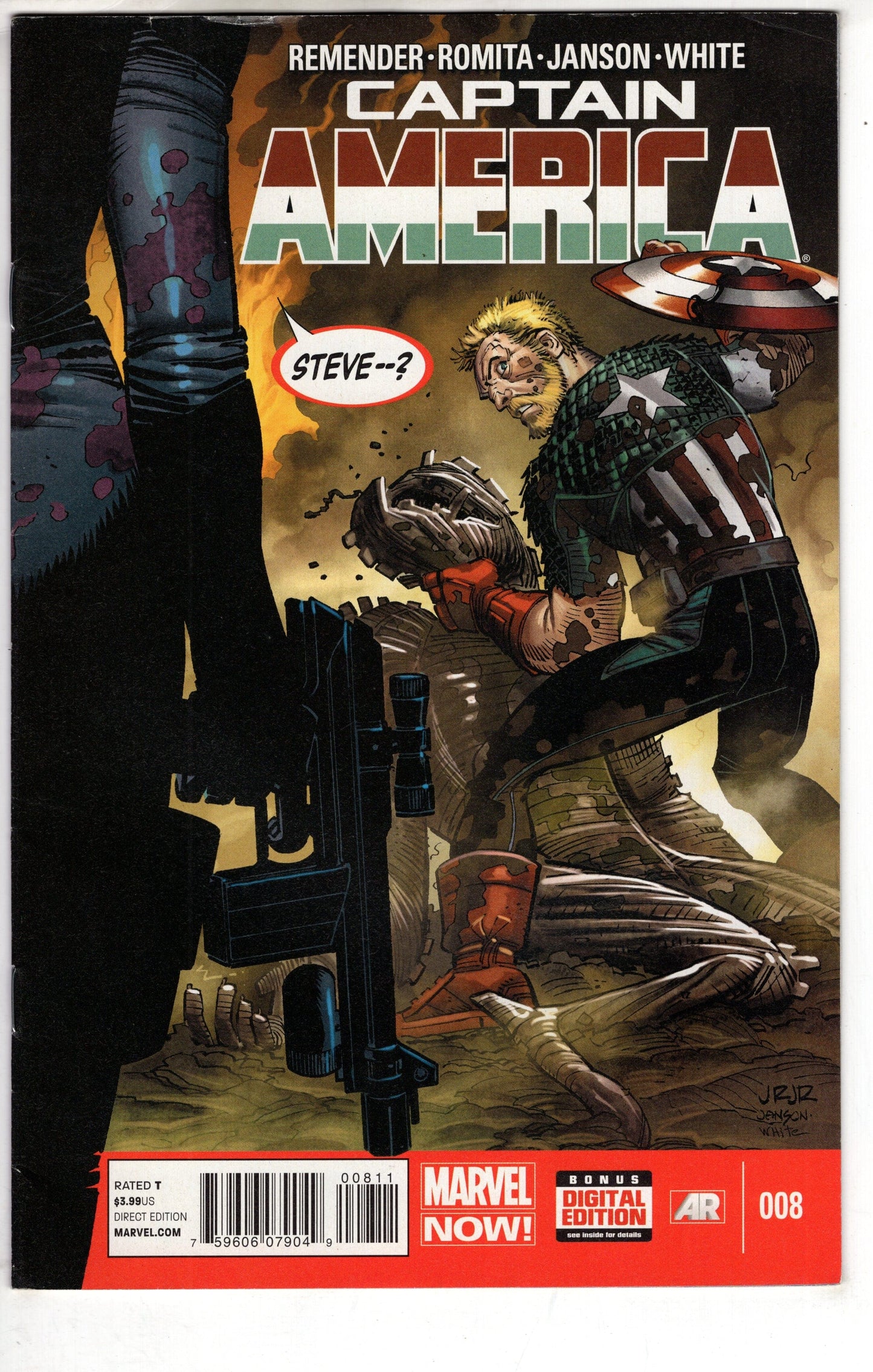MARVEL COMICS Comics VF CAPTAIN AMERICA #8 NOW