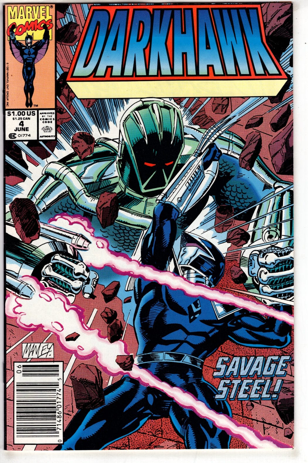 Marvel Comics Darkhawk #4 (Newsstand)