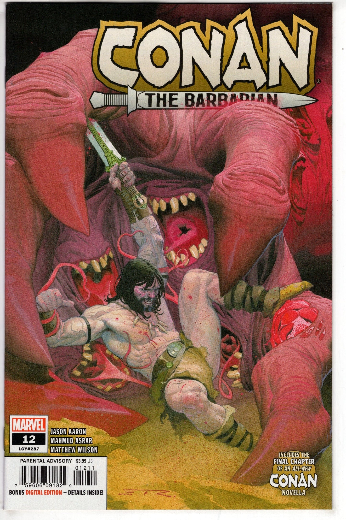 MARVEL COMICS MARVEL COMICS CONAN THE BARBARIAN #12