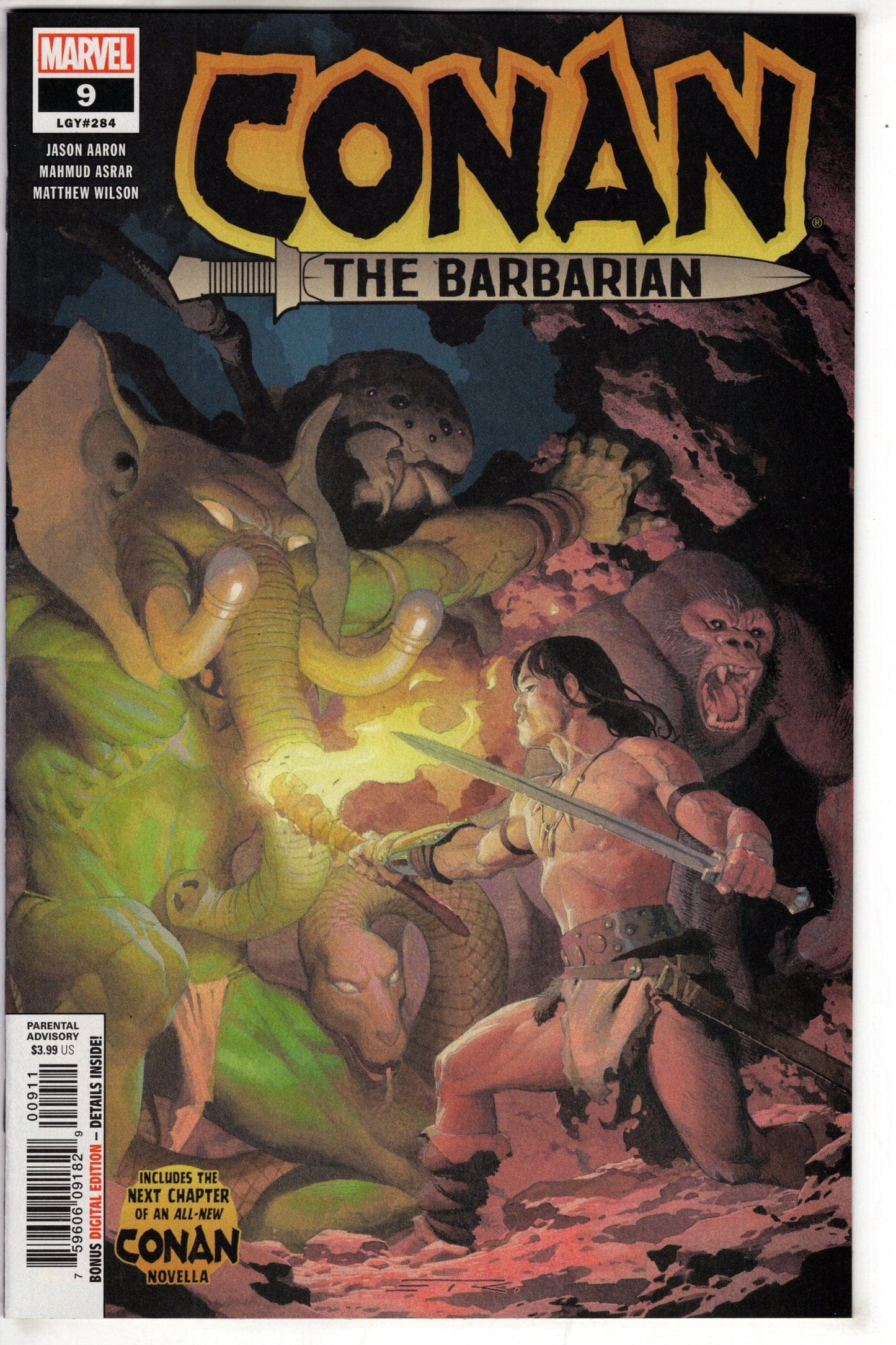 MARVEL COMICS MARVEL COMICS CONAN THE BARBARIAN #9 (2019)