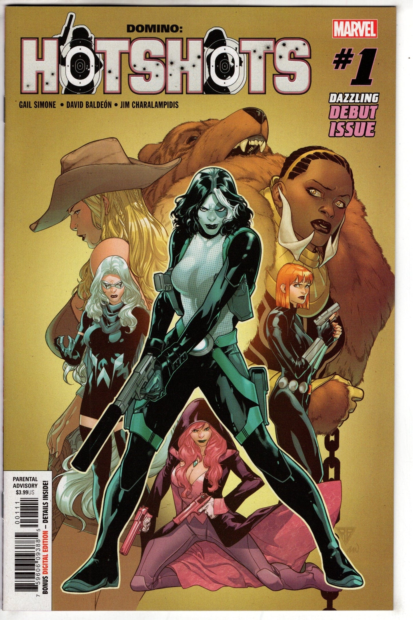 MARVEL COMICS MARVEL COMICS DOMINO HOTSHOTS #1 (OF 5)