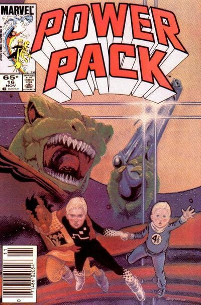 Marvel Comics Power Pack #16 (Newsstand)