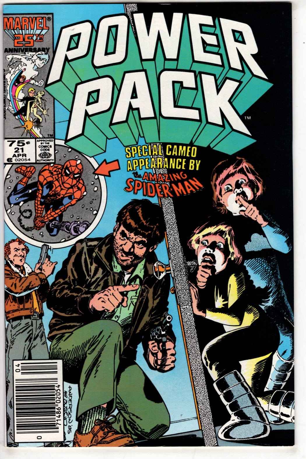 Marvel Comics Power Pack #21 (Newsstand)